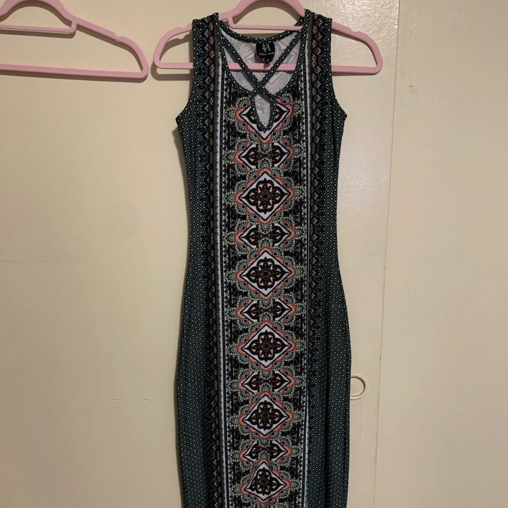 Dark green Maxi dress